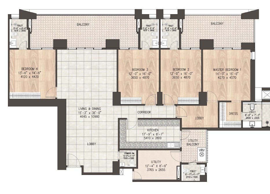 dlf-privana-north-floor-Plan